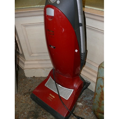 349 - MIELE UPRIGHT RED VACUUM CLEANER