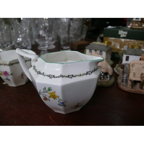 307 - SHELLEY ART DECO PART TEASET