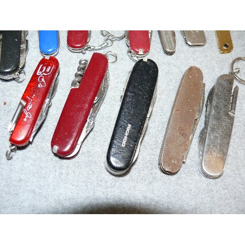 76 - A NICE SELECTION OF VARIOUS PENKNIVES