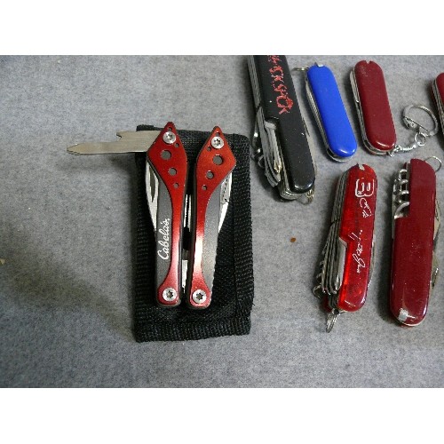 76 - A NICE SELECTION OF VARIOUS PENKNIVES