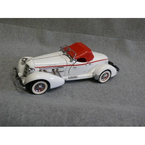 88 - A FRANKLIN MINT MODEL OF A 1935 AUBURN BOATTAIL SPEEDSTER