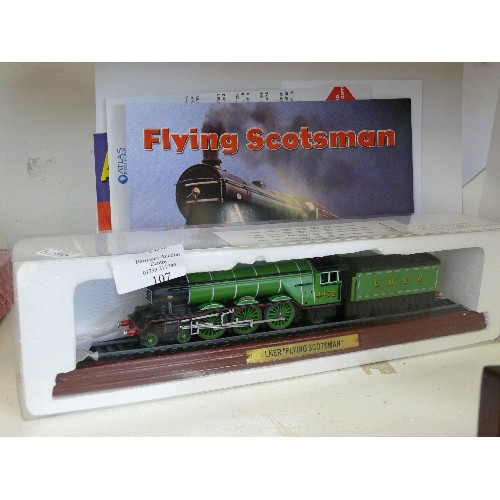 107 - LNER FLYING SCOTSMAN MODEL, NEW IN PACKAGING, BY ATLAS EDITIONS