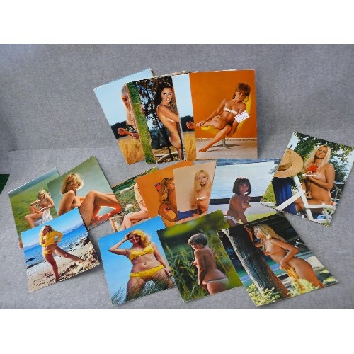 97 - A SELECTION OF GLAMOUR POSTCARDS