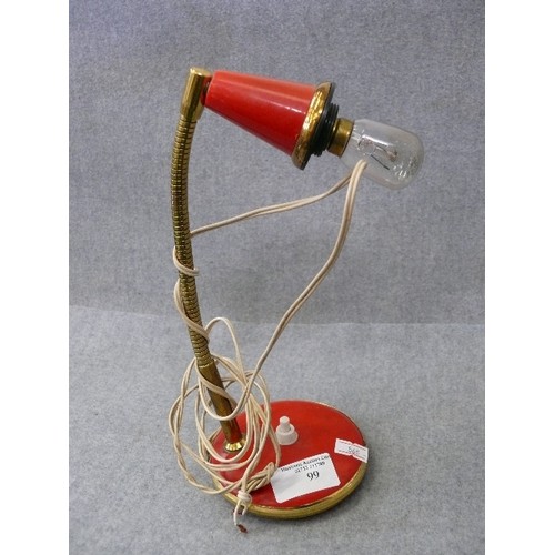 99 - A LOVELY RETRO ITALIAN DESK LAMP