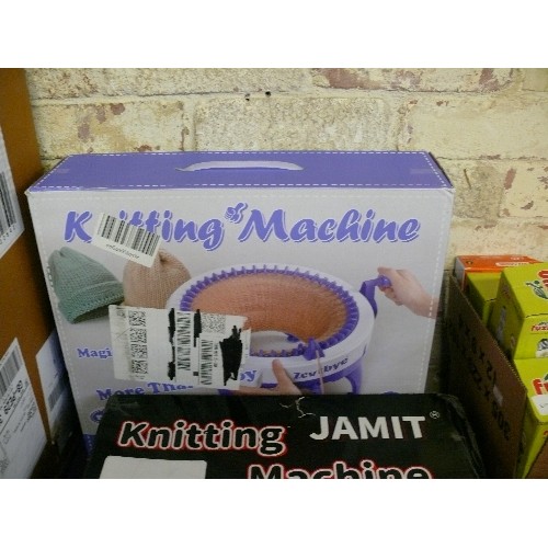 200 - 2 BRAND NEW KNITTING MACHINES