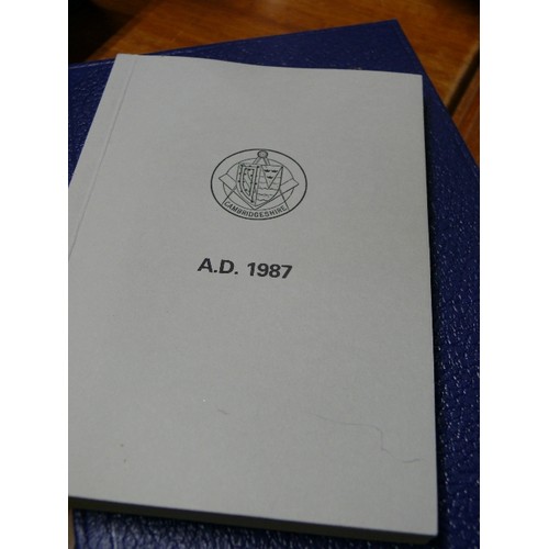 211 - 2 1980'S MASONIC YEAR BOOKS PLUS MASONIC PROBLEMS AND QUERIES AND EMULATION RITUAL