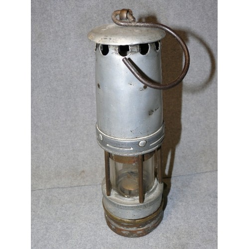 6 - MID 20TH CENTURY WELSH MINER'S LAMP