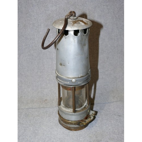 6 - MID 20TH CENTURY WELSH MINER'S LAMP