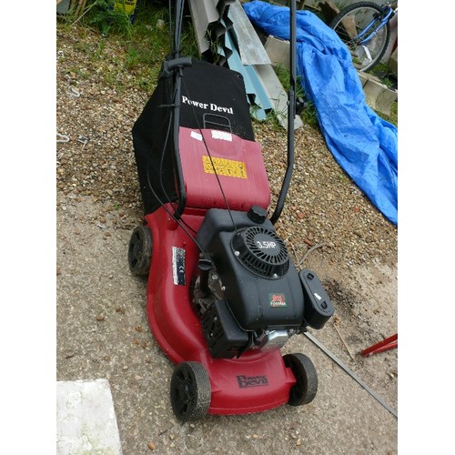 463 - POWER DEVIL 3.5HP LAWN MOWER