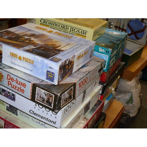 322 - 14 VARIOUS BOXED JIGSAW PUZZLES