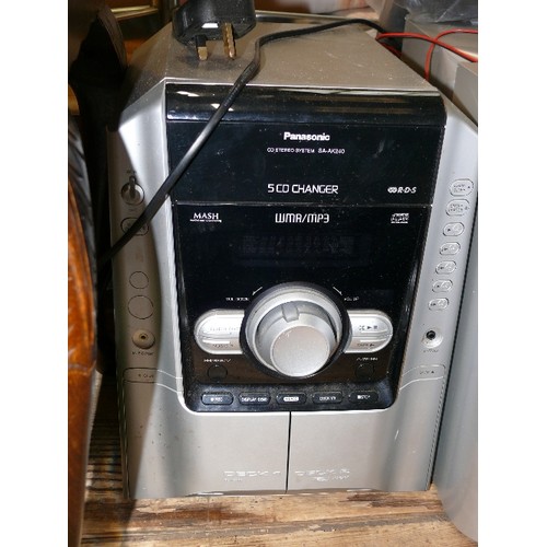 411 - PANASONIC CD STEREO SYSTEM SA-AK240