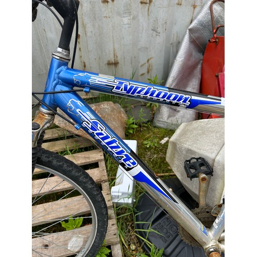 470 - TYPHOON MOUNTAIN BIKE IN BLUE & SILVER