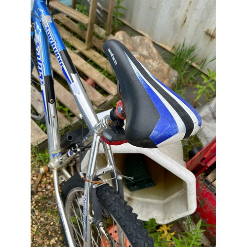 470 - TYPHOON MOUNTAIN BIKE IN BLUE & SILVER