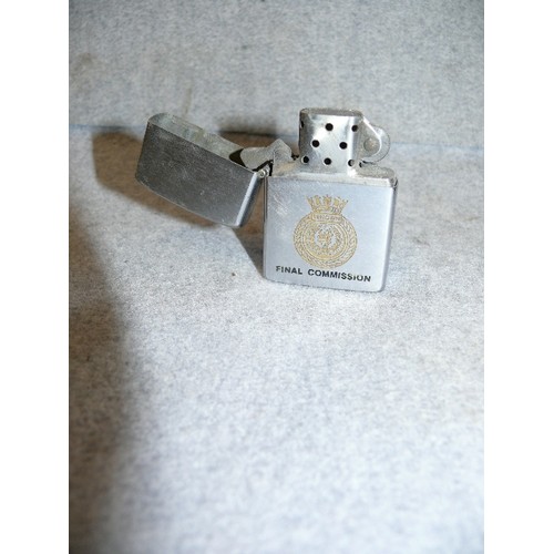 46 - A EARLY ZIPPO LIGHTER RENOWN FINAL COMMISSION A. IX