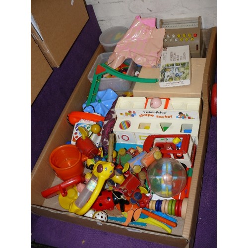 182 - A LARGE SELECTION OF VINTAGE TOYS