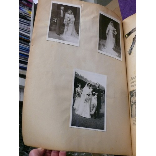 210 - 2 1930'S/40'S SCRAPBOOKS PLUS ONE OTHER