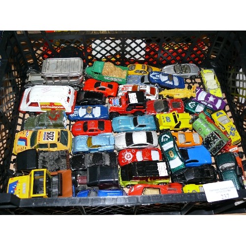 237 - TRAY OF PLAY WORN DIECAST VEHICLES