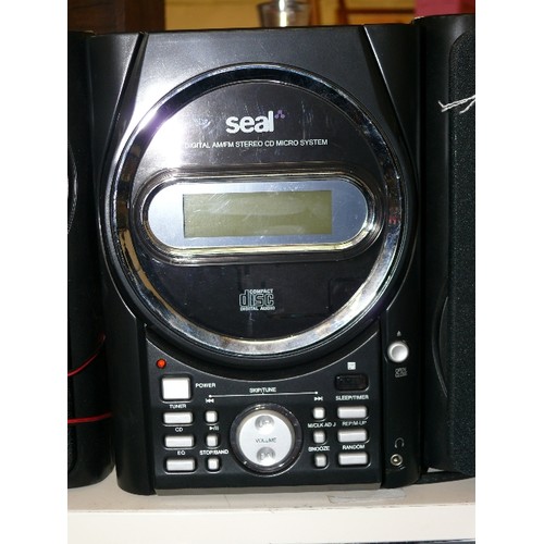 310 - SEAL DIGITAL AM/FM STEREO CD MICRO SYSTEM