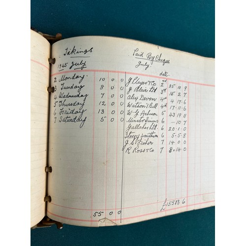 176 - Irish Interest - social history 1940's :  A grocers and general store receipt and invoice book from ... 