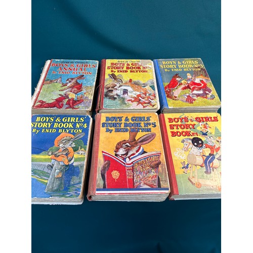 239 - Set of 6 Children's Annuals by Enid Blyton 