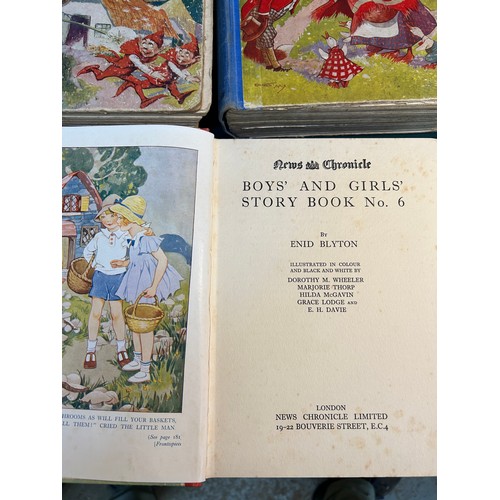 239 - Set of 6 Children's Annuals by Enid Blyton 