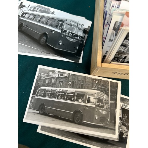 243 - BUS / EASTERN COUNTIES INTEREST. A SUPERB COLLECTION OF APPROXIMATELY 1000 ORIGINAL PHOTOGRAPHS IN B... 