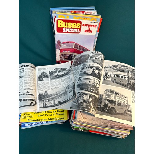 249 - Box of Bus & Coach related magazines including approx 60 