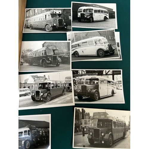 245 - BUS / EASTERN COUNTIES INTEREST. A SUPERB COLLECTION OF APPROXIMATELY 580 ORIGINAL PHOTOGRAPHS IN BL... 