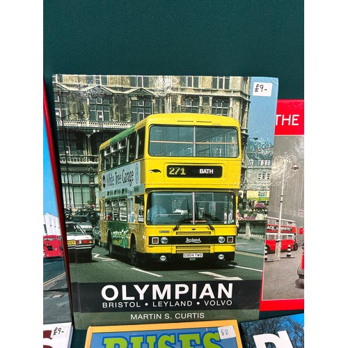 248 - BUS & COACH INTEREST. Over 20 Books and leaflets, hardback & softback including 