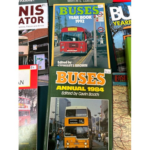 248 - BUS & COACH INTEREST. Over 20 Books and leaflets, hardback & softback including 