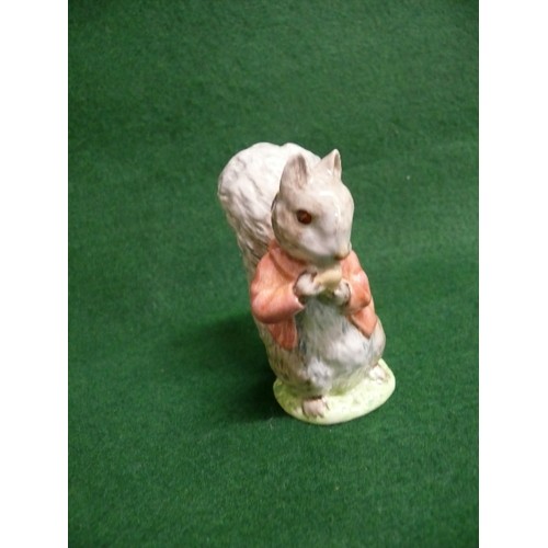 2 - 6 BEATRIX POTTER FIGURINES -BESWICK JEMIMA AND HER DUCKLINGS, PETER RABBIT IN THE WHEEL BARROW (RESI... 