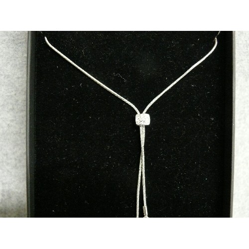 39 - AN AUTOGRAPH  NECKLACE WITH SWAROVSKI ELEMENTS,  BOXED