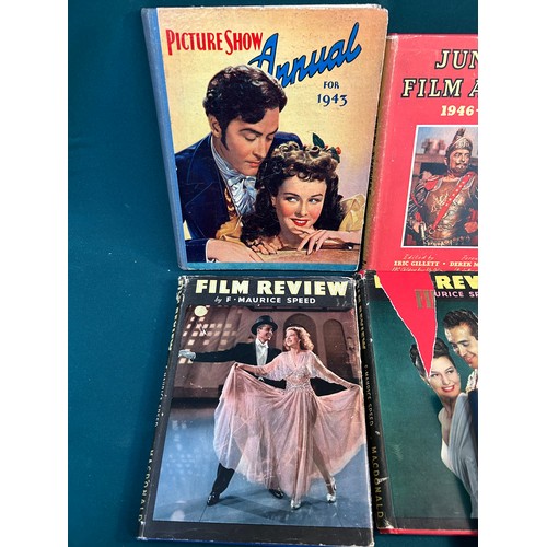 181 - 9 x Film & Cinema Annuals 1930's & 40's including Film Review by Maurice Speed 1943 - 1946, Life Sto... 