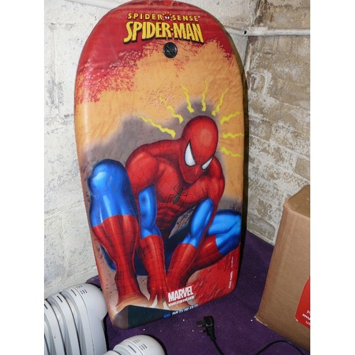 244 - A BALANCE DEVICE BY FITTER AND A SPIDERMAN BODY BOARD