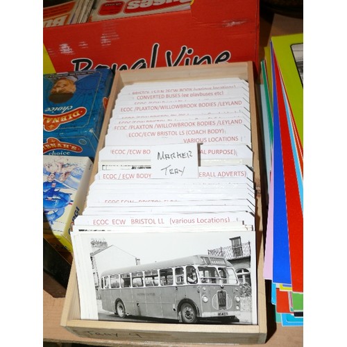 250 - BUS / EASTERN COUNTIES INTEREST. A SUPERB COLLECTION OF APPROXIMATELY 250 ORIGINAL PHOTOGRAPHS IN BL... 