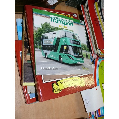 253 - COLLECTION OF 10 BUS & COACH BOOKS & LEAFLETS IN GOOD CONDITION TO INCLUDE 