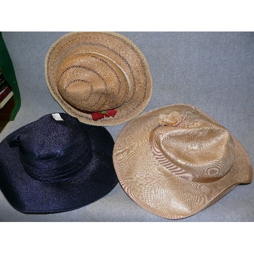 270 - 3 LADIES HATS