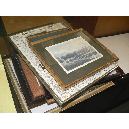 440 - SELECTION OF FRAMES AND PRINTS