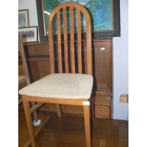 449 - SINGLE HIGH ARCHED BACKCHAIR