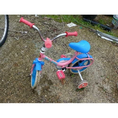 481 - 3 TODDLERS BIKES