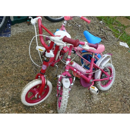 481 - 3 TODDLERS BIKES