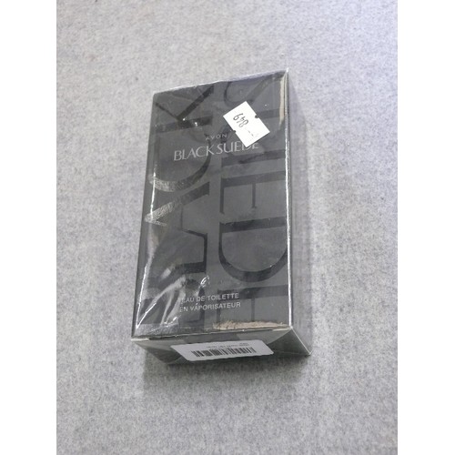 41 - AN UNOPENED 75 ML BLACK SUEDE EAU DE TOILETTE