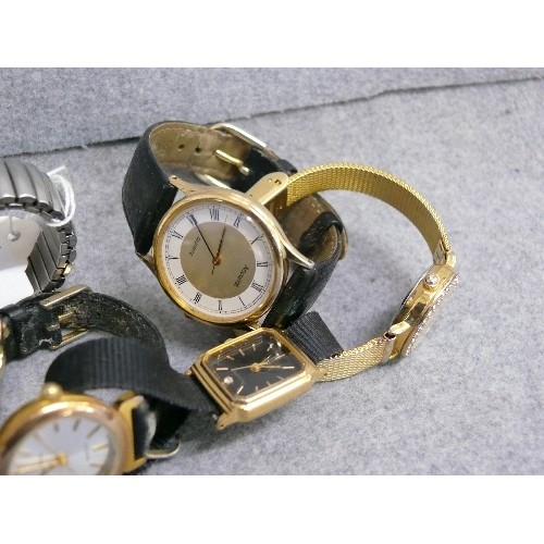 42 - 7 MIXED WRIST WATCHES GENTS AND LADIES