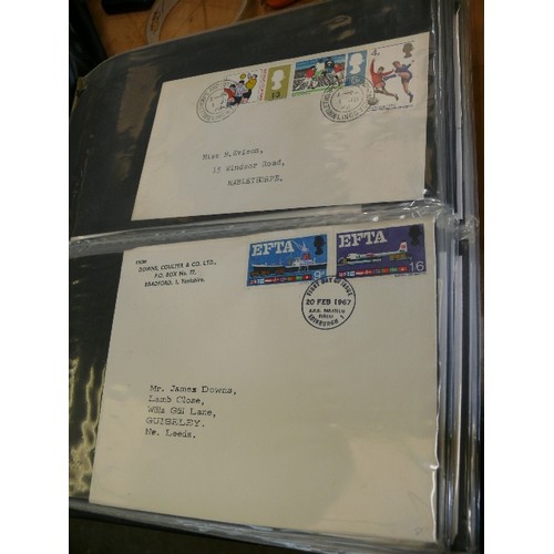 439 - ALBUM CONTAINING 80 DIFFERENT 1ST DAY COVERS 1966-2004