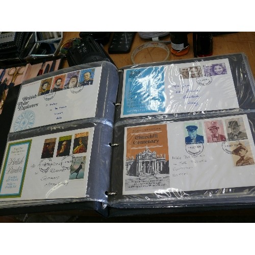 439 - ALBUM CONTAINING 80 DIFFERENT 1ST DAY COVERS 1966-2004