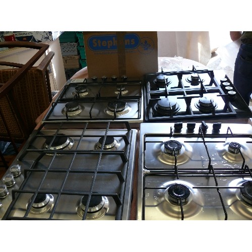 440 - 4 X HOB TOPS PLUS FITTINGS