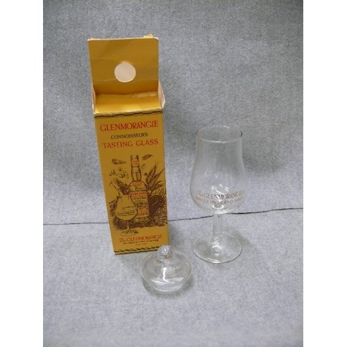 2 - A GLENMORANGIE CONNOISSEUR`S TASTING GLASS