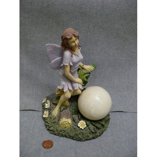 66 - FAIRY GIRL WITH LIGHT-UP SPHERE