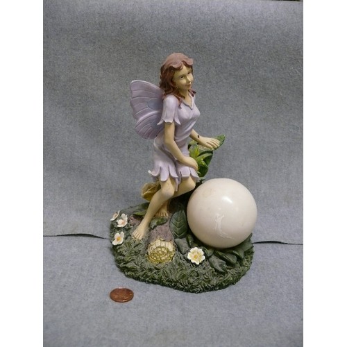 66 - FAIRY GIRL WITH LIGHT-UP SPHERE