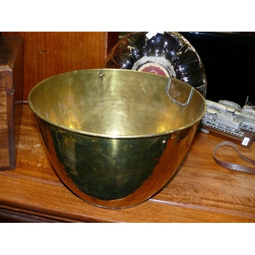 241 - BRASS PLANTER